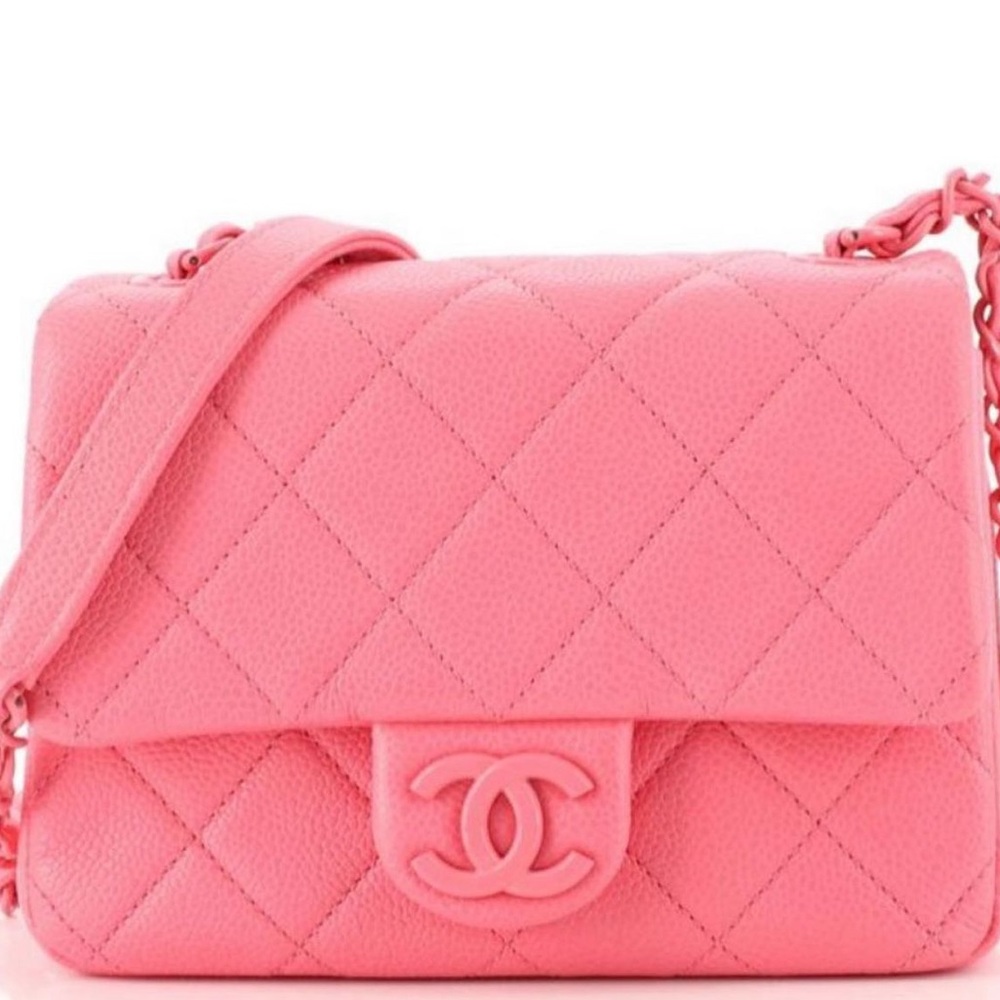 Chanel Mini Square Incognito Flap Bag (NEW IN BOX)